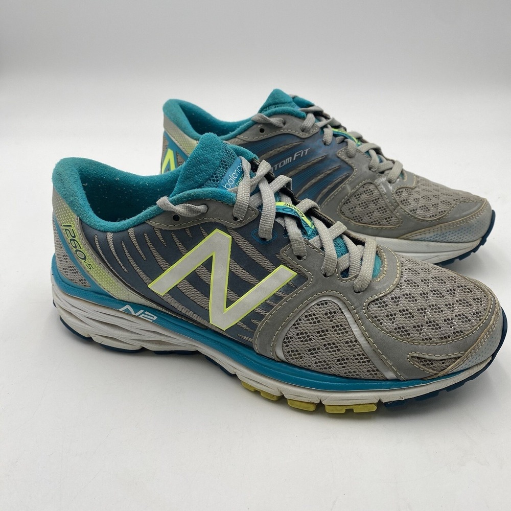 New Balance 1260v5 Womens Size 7 Gray Athletic Running Shoes Sneakers W1260SB5